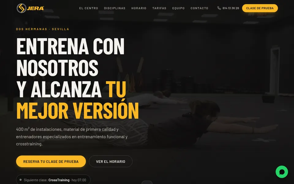 Web de Jera Deporte y Salud